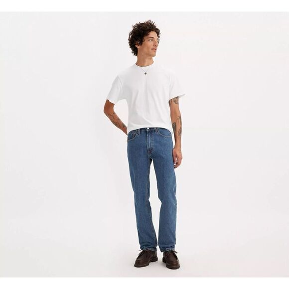 LEVIS 505™ REGULAR FIT MEN'S JEANS 43" X 32" NWT - Picture 1 of 3